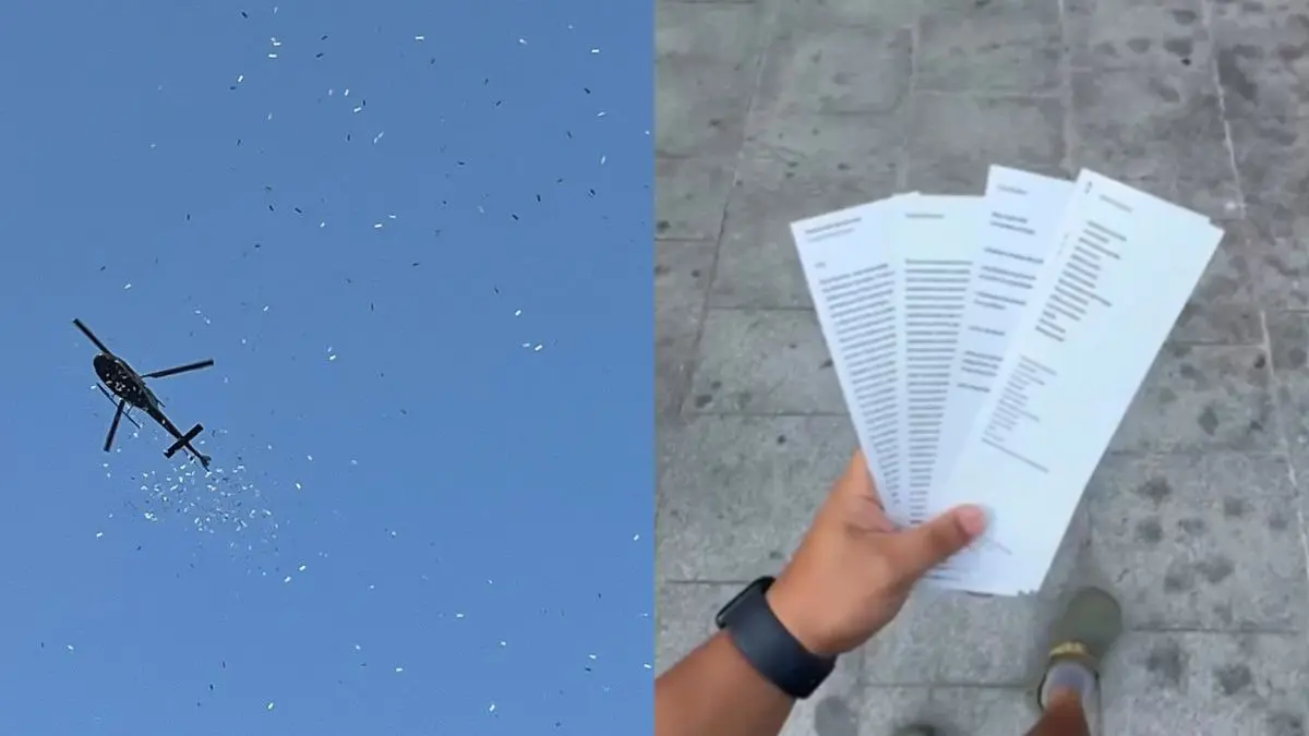 Why Were 100,000 Poems Dropped From A Plane In Barcelona?