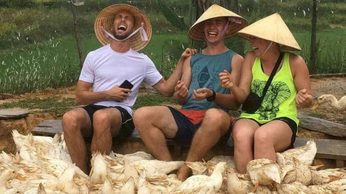 In Vietnam, Your Spa Therapist Is A Duck, And The Treatment Is A Duck Massage!