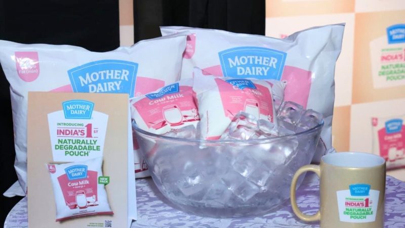 Mother Dairy Fights Plastic Waste! Launches India’s 1st Naturally Degradable Milk Packs