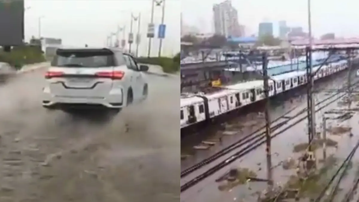 Mumbai Rains: City Receives 45% Of June Rain In 24 Hrs! Roads Flooded, 41 Trains Cancelled