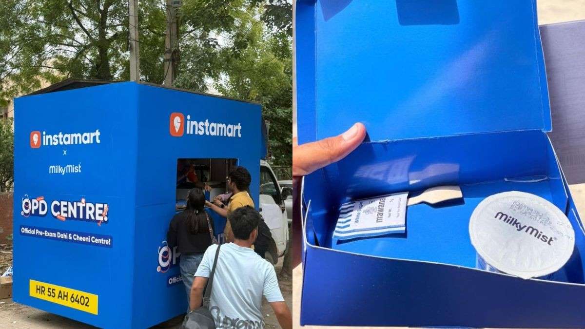 NEET Re-Exam: Instamart Serves Dahi-Cheeni Outside Centres; Netizens Laud Sweet Gesture