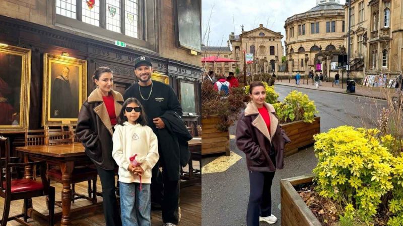 Soha Ali Khan Revisits Her Oxford Alma Mater; Daughter Inaaya Says It Looks Just Like Hogwarts!
