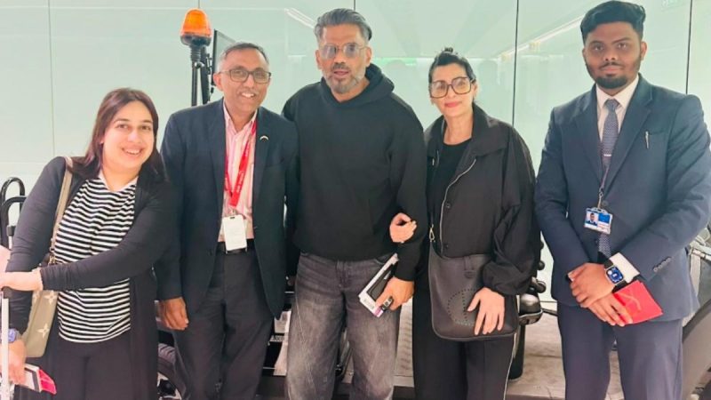 Suniel Shetty Loves The “Maharaja” Experience On Air India’s London Flight, Says It’s “Topping The Very Best”