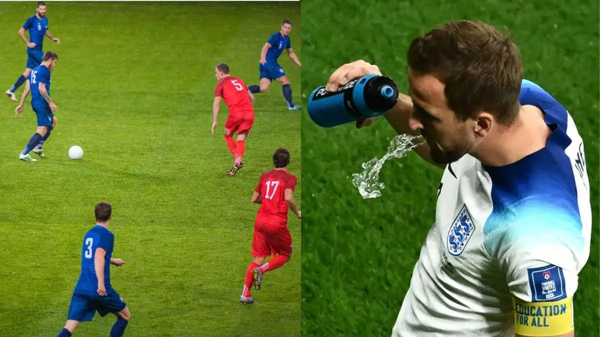 Why Do Footballers Sip & Spit Water Immediately While Playing?