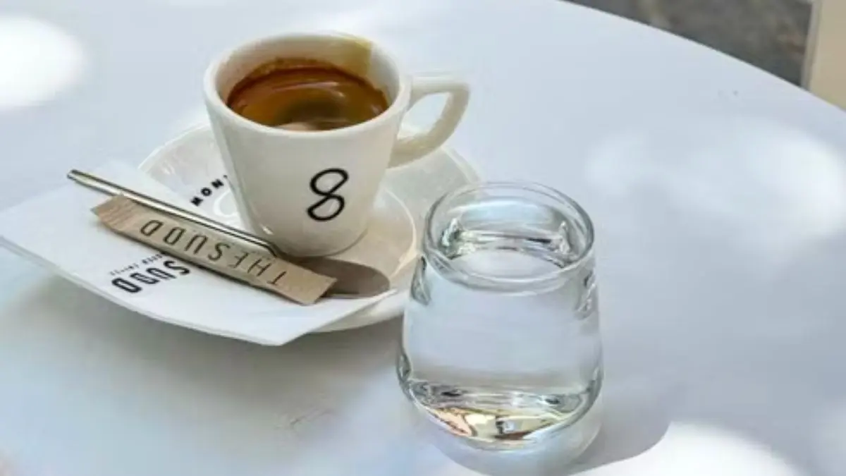 Why Do Some Cafes Serve Sparkling Water With Espresso?