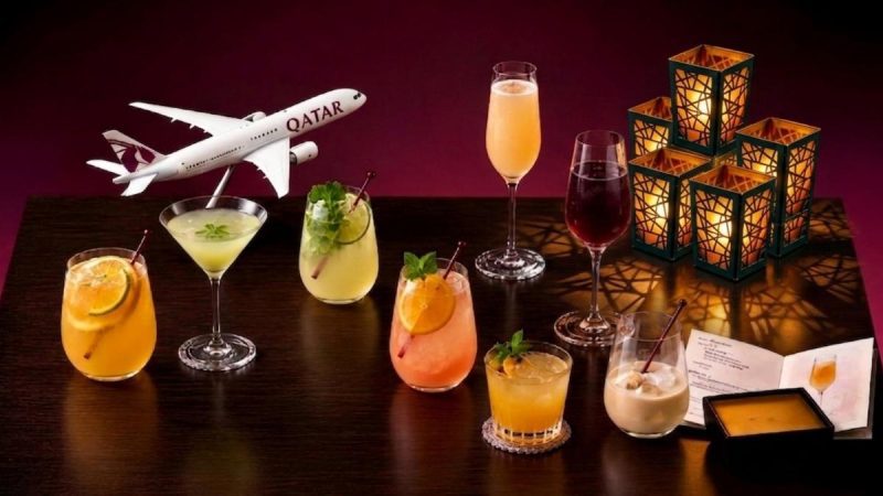 Qatar Airways Launches Signature Beverage Menu Curated By Famed Lorenzo Antinori!