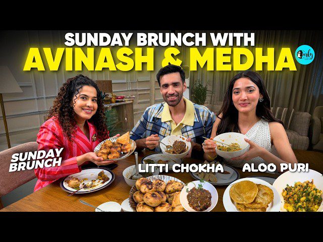Medha Shankr & Avinash Tiwary Cooked Litti Chokha & Aloo Puri For Me!