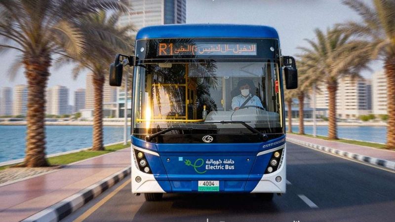 Ras Al Khaimah Just Got Its First Electric Bus On The Revamped Purple Route & Here’s All About It