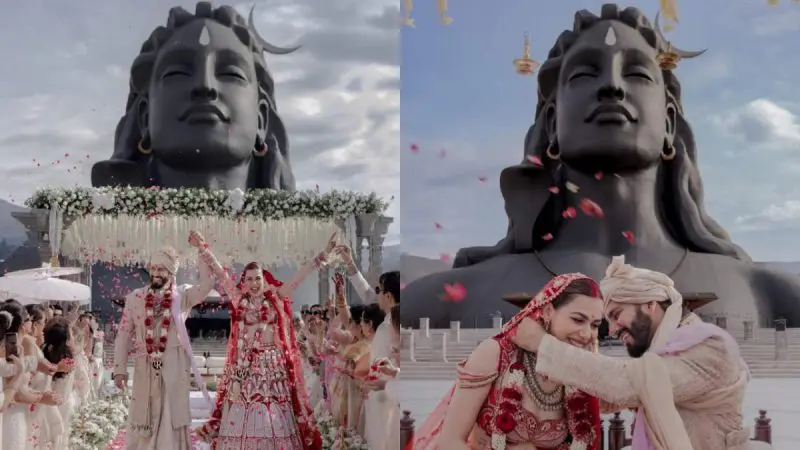 Palak Purswani & Rohan Khanna Tie The Knot At Adiyogi; Why Temple Weddings Are Trending?