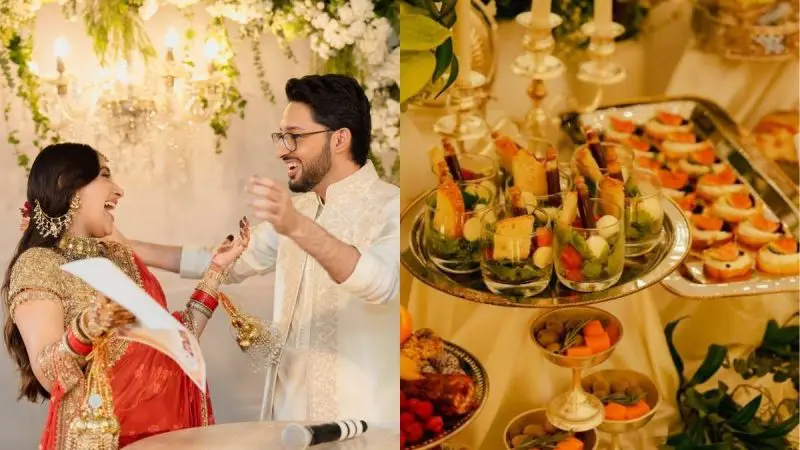 From Hummus To Gulab Jamun: Inside Akansha Ranjan Kapoor & Sharan Sharma’s Wedding Menu