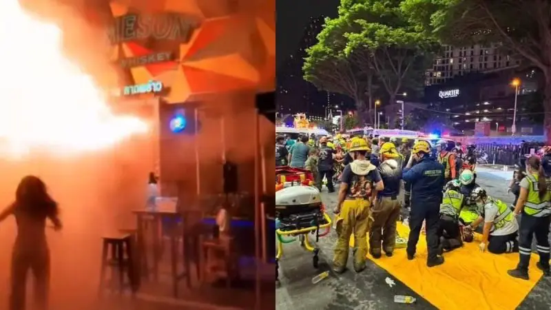 Thailand: 27 Killed, 63 Injured As Massive Fire Breaks Out At Pub In Bangkok