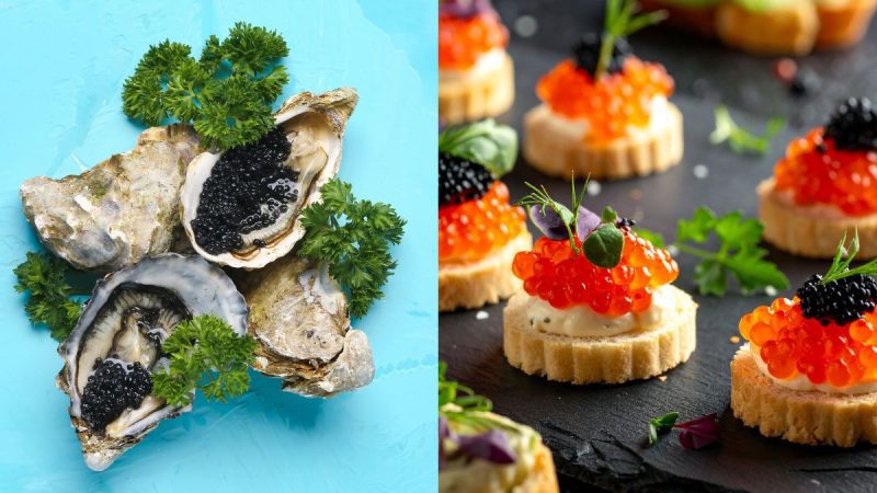 From Potato Chips To Oysters: 8 Best Foods To Pair With Caviar