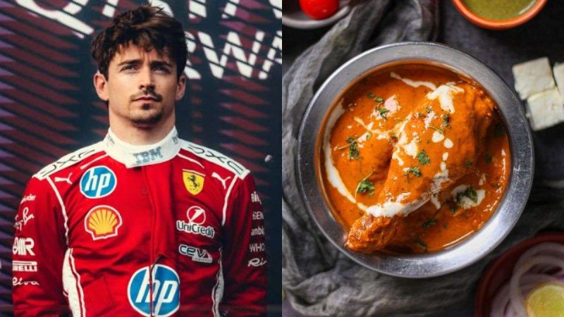 F1 Star Charles Leclerc Loves Butter Chicken From THIS 2-Michelin-Star Restaurant In London
