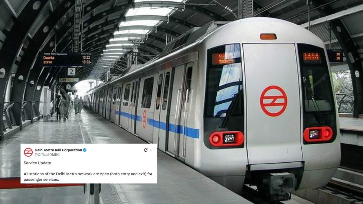 Good News For Commuters! Delhi Metro Reopens All Station Entry Gates After 4 Days Of Disruption