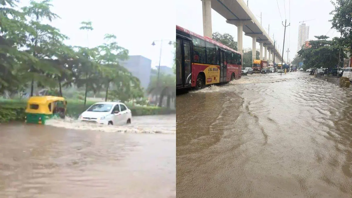 India Weather Update: Delhi To Maharashtra, Heavy Rain Causes Waterlogging, Traffic & Disruptions