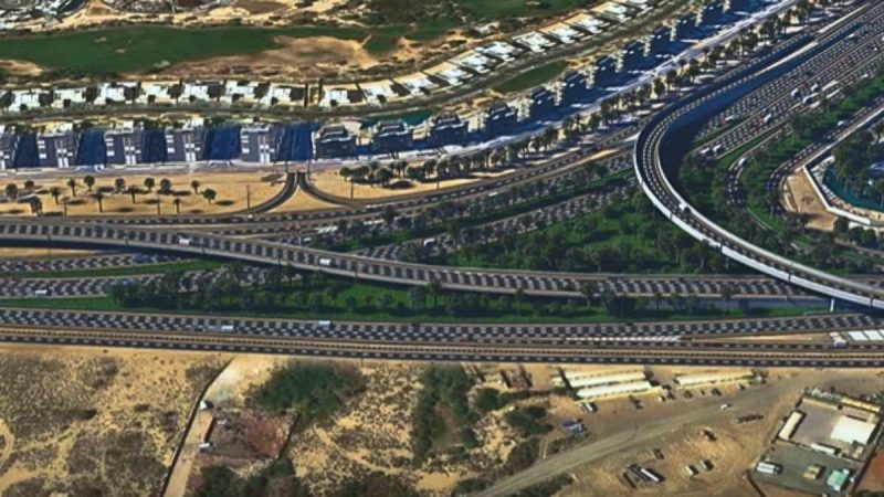 Dubai Unveils New 12km Road Between Sheikh Zayed & Emirates Road, Cutting Time From 33 Mins To 15 Mins!
