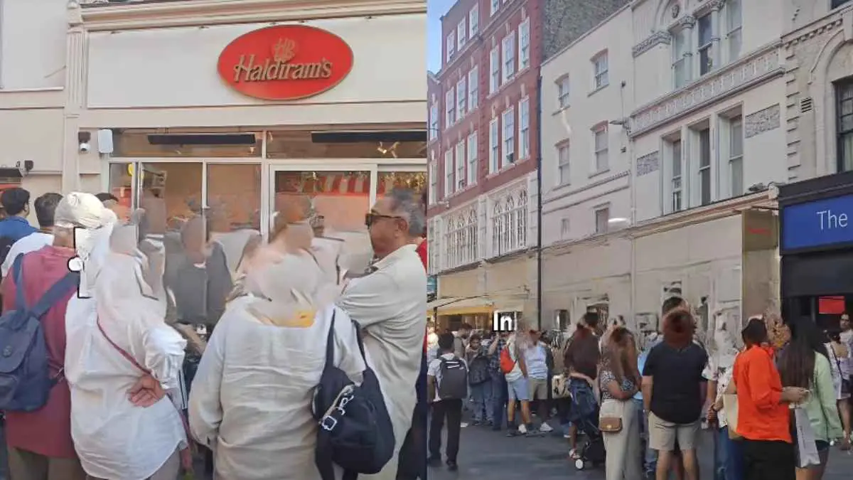 Every Desi Had The Same Weekend Plan As Haldiram’s Opened In London; Viral Video Shows Large Crowds