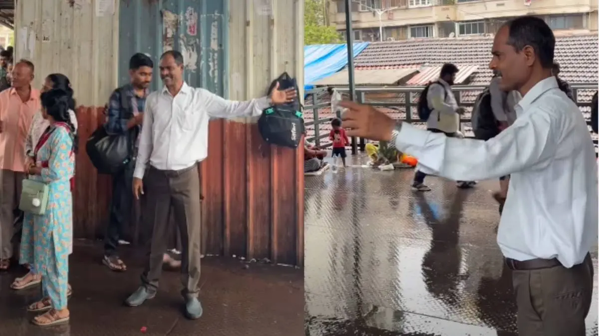 Every Morning, A Mumbai Man Stands At Dadar Station To Help Thousands Of Lost Commuters