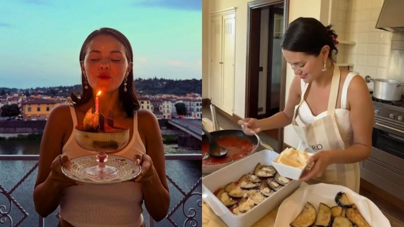 Selena Gomez Celebrates 34th Birthday With Tiramisu In Italy; Whips Up Italian Feast With Benny Blanco