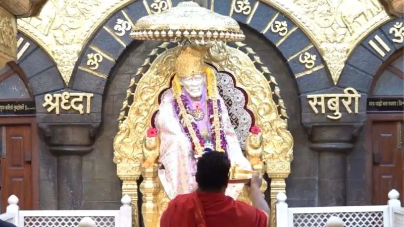 On Guru Purnima, Man Gives ₹1.03 Crore Gold Crown To Shirdi Sai Baba Temple