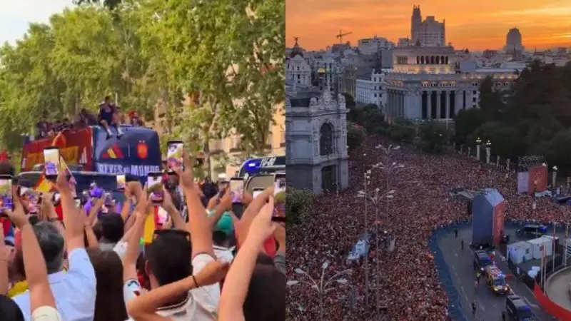 FIFA World Cup 2026 Champions Spain Turn DJs For 2 Million Fans Awaiting Their Homecoming In Madrid