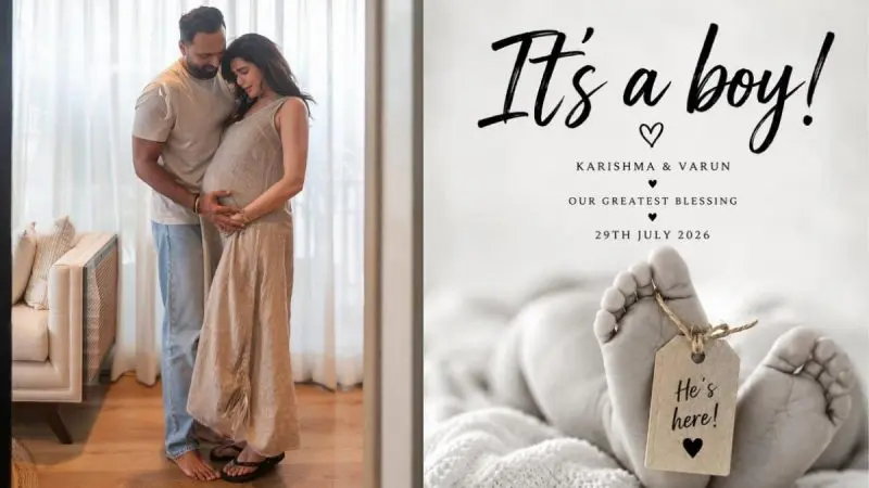“It’s A Boy!” Karishma Tanna & Varun Bangera Welcome Baby Boy On Guru Purnima