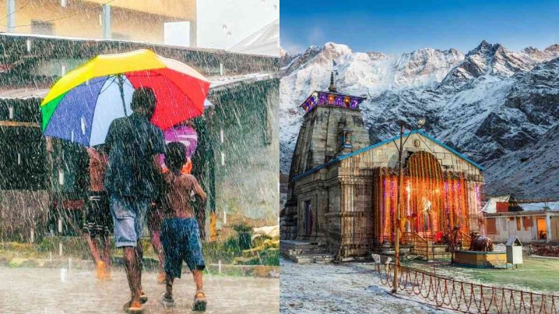Monsoon In Uttarakhand Disrupts Kedarnath Yatra; IMD Issues Heavy Rain Alert Across State