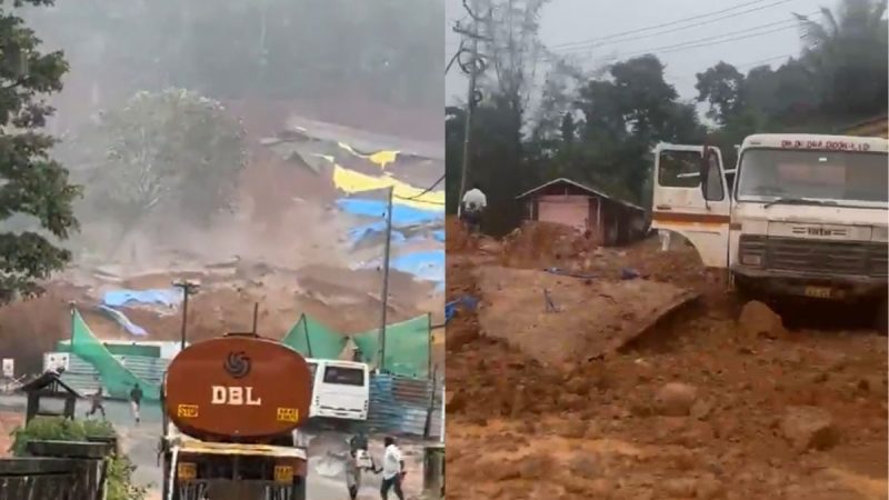Wayanad Landslide Update: 2 Dead, 7 Missing, Tunnel Site Collapses, Red Alert Issued