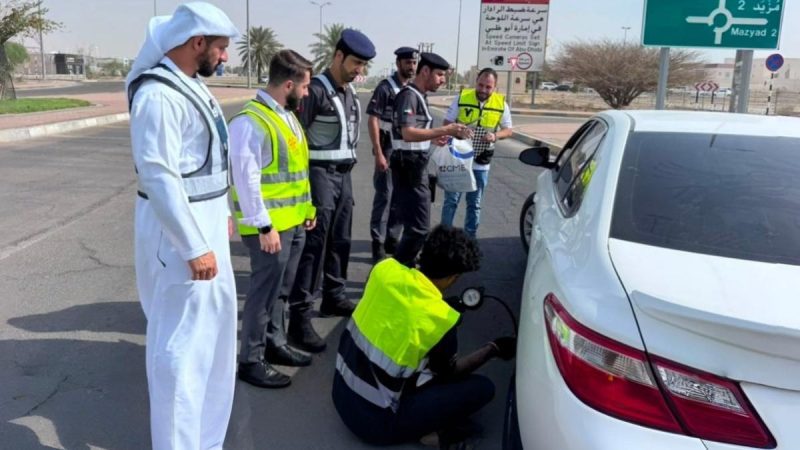 Abu Dhabi Police Warns Motorists Against Summer Tyre Blowout Under Safe Summer Campaign