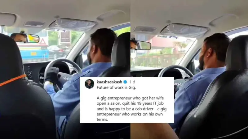 “Freedom Over Salary”: Cab Driver Quits ₹40,000 IT Job, Now Earns ₹80,000/Month
