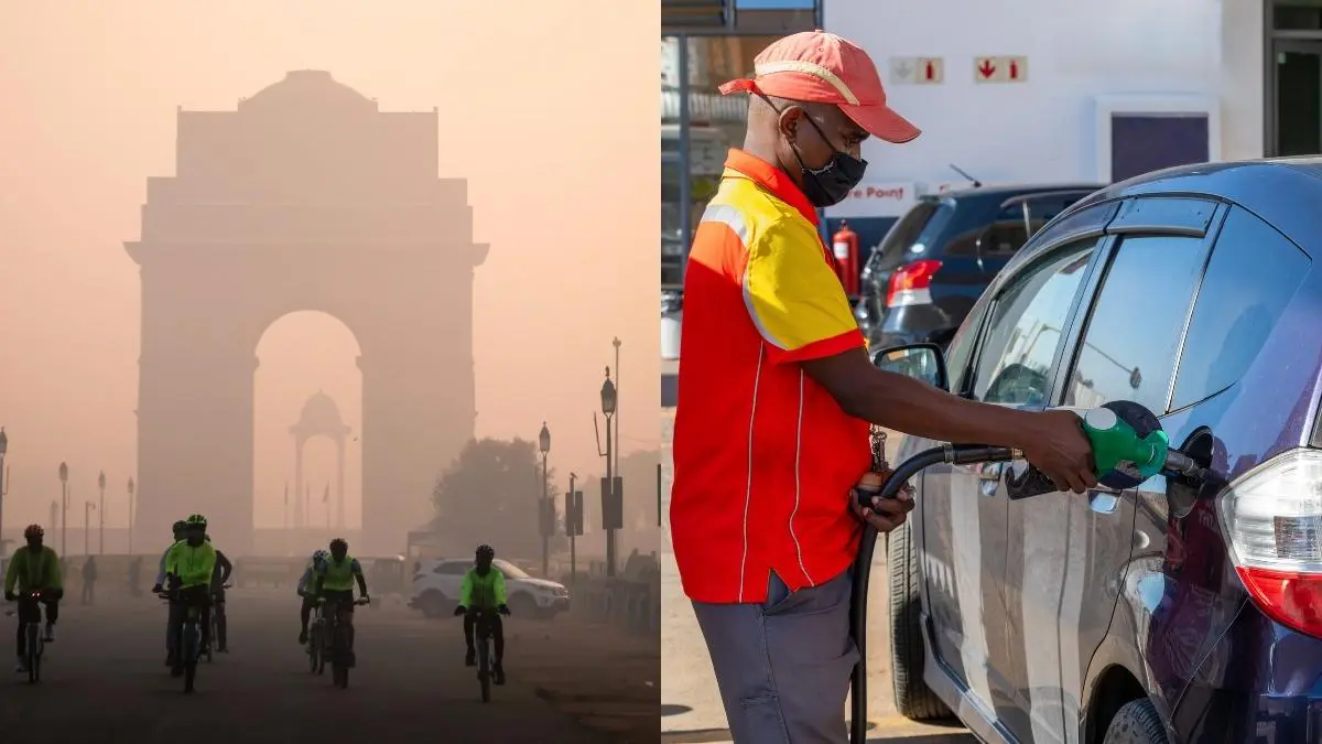 Delhi’s Winter Pollution Plan: No Fuel Without PUC, Vehicle Curbs And 50% Work From Home