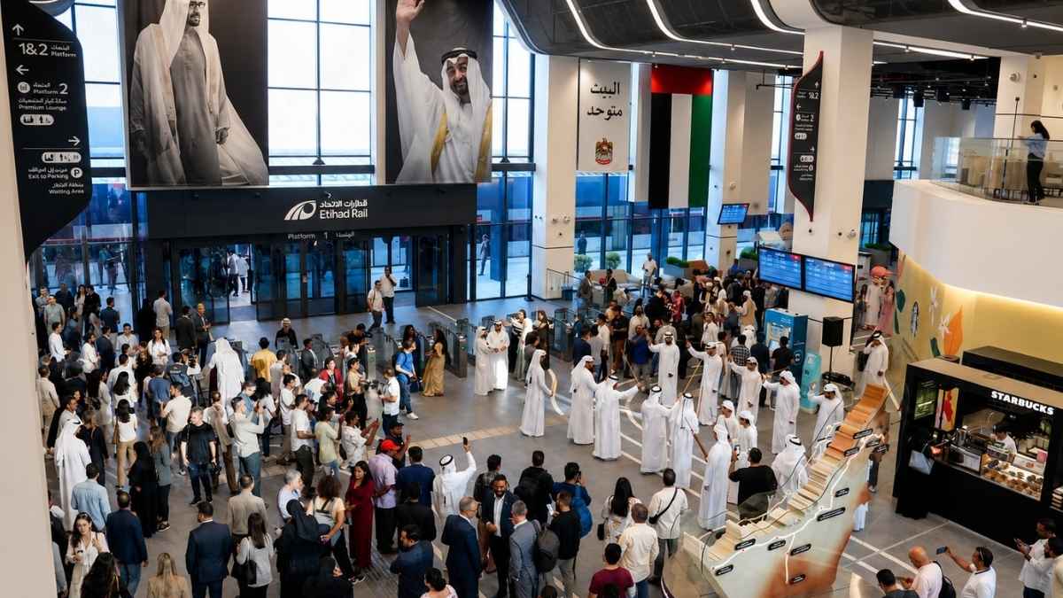Abu Dhabi: Etihad Rail Runs Shuttle Service Costing AED10; Here’s How To Book, Timings & More