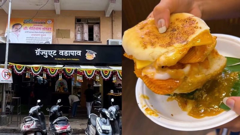Graduate Vada Pav Sells 3,000 Vada Pavs Daily! The Story Behind Mumbai’s Iconic Food Stall