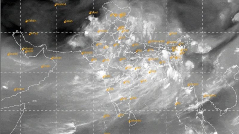 ISRO’s Monsoon Cloud Satellite Images Show India Covered In Dense Rain Clouds