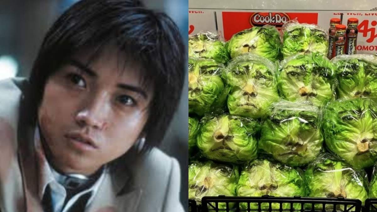 Why Death Note Actor’s Face Is Wrapped Around 10,000 Heads Of Lettuce Across Japan?