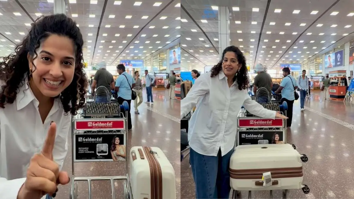 Kamiya Jani’s Clever Airport Hack Helps You Lift Heavy Suitcases Without Hurting Your Back