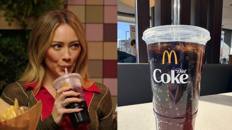 Why Diet Coke At McDonald’s Tastes Better Than Anywhere Else: Hilary Duff Knows Why!