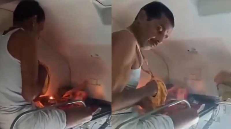 Viral: Man Lights Diya & Performs Puja In AC Coach; Sparks Fire Safety Concerns