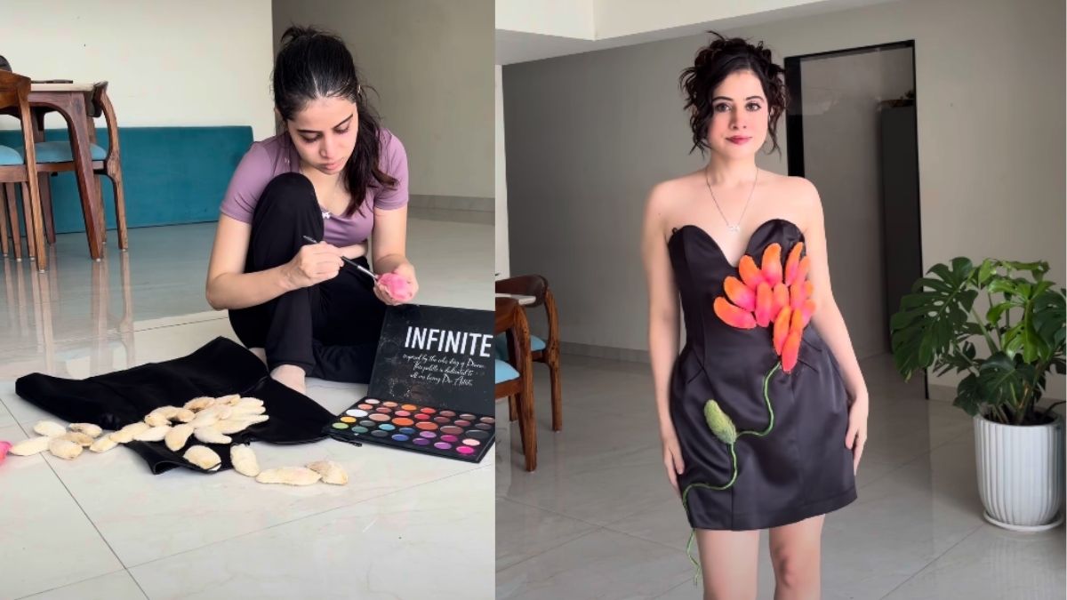 Uorfi Javed Turns Mango Gutlis Into Couture! Her Mango Moment Has ‘Best Out Of Waste’ Theme