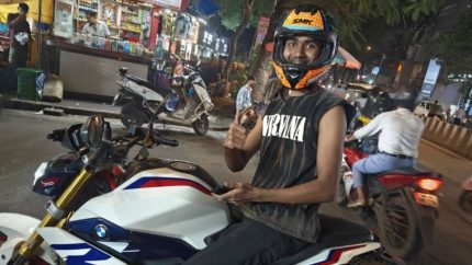 BMW Bike For An Uber Ride? Mumbai Founder’s Unexpected Pickup Turns Into A Life Lesson
