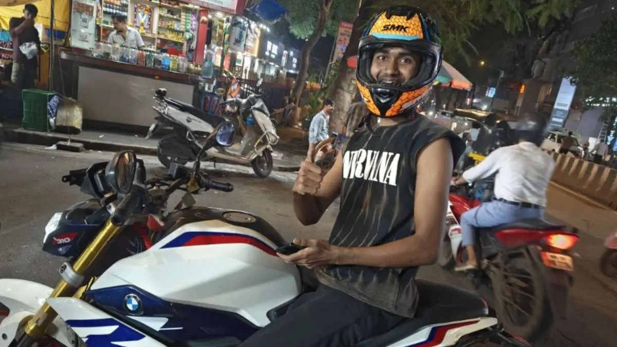 BMW Bike For An Uber Ride? Mumbai Founder’s Unexpected Pickup Turns Into A Life Lesson