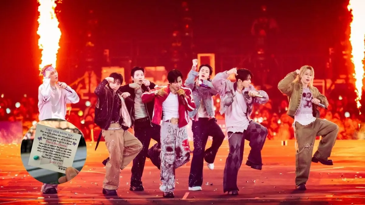 “Take Her With You,” BTS ARMY Helps Mom Honour Late Daughter By Carrying Pebbles To Concerts