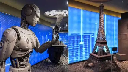 Humanoid Robots, T-Rex & Eiffel Tower— All Made Of Chocolate! Inside China’s Chocolate Museum