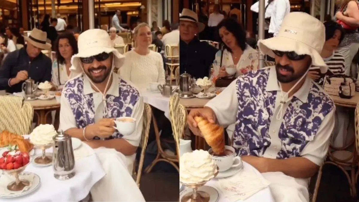 Diljit Dosanjh Enjoys Hot Chocolate & Croissants At THIS 99-YO Spot In Paris
