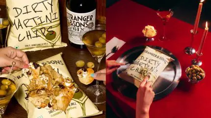 Dirty Martini Chips Are Now A Thing, Thanks To Stranger & Sons’ Twist On The Classic Cocktail
