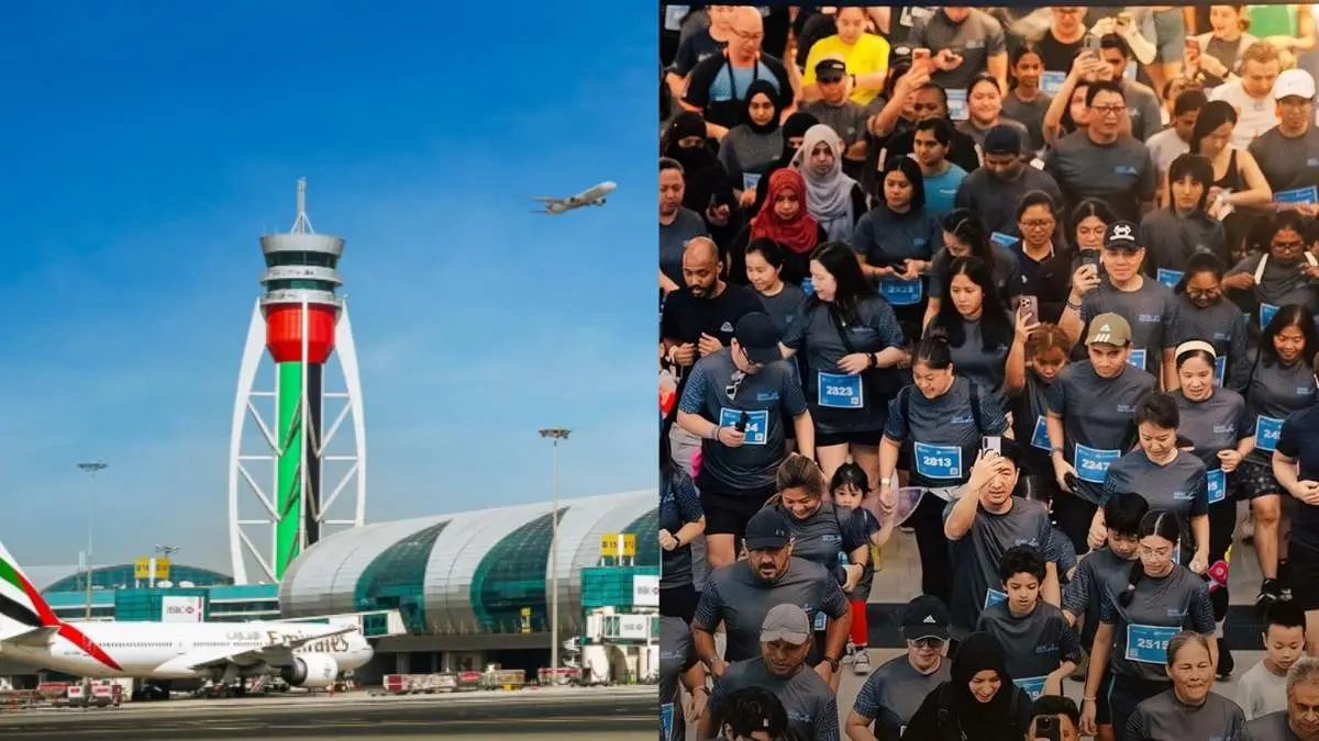 You Can Now Clock Your Steps At The World’s Busiest Airport, Thanks To Dubai Mallathon