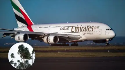 Emirates Flights To Shanghai & Hangzhou Delayed Caused By Typhoon Dolphin