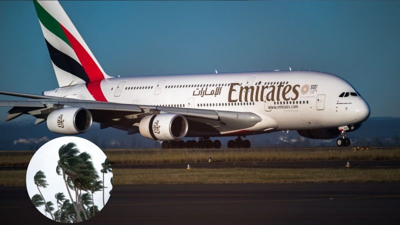 Emirates Flights To Shanghai & Hangzhou Delayed Caused By Typhoon Dolphin