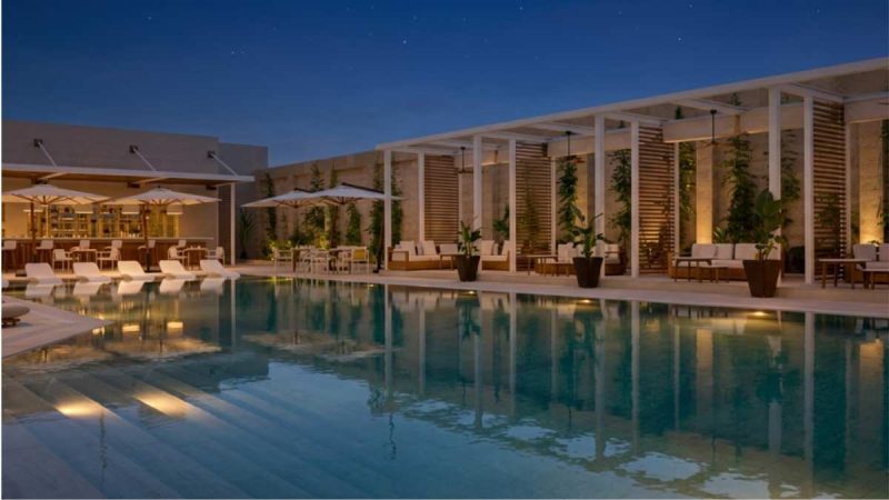 Riyadh’s New Rooftop Wellness Experience Lets You Float Under The Stars To Unwind