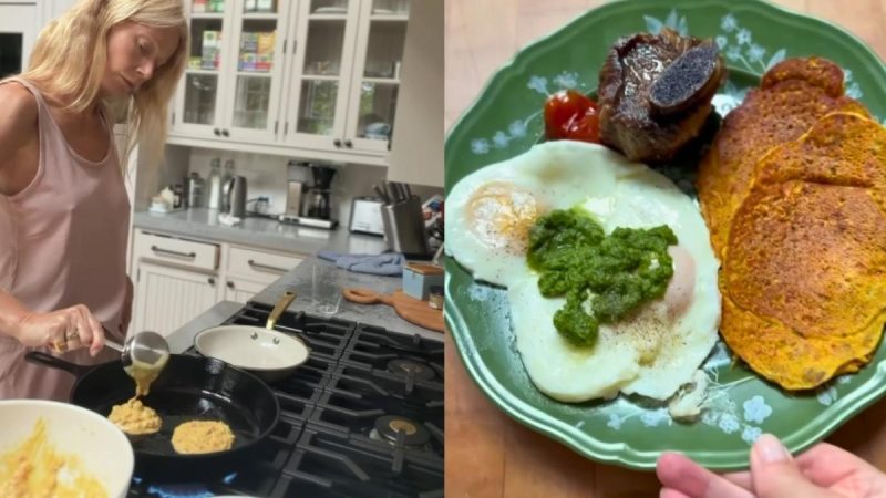 Gwyneth Paltrow Loves A Desi Breakfast! Whips Up Chilla & Mint Chutney Eggs To Start Her Day